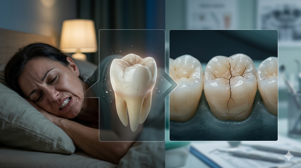 Night Grinding: The Silent Habit That Can Crack Your Teeth